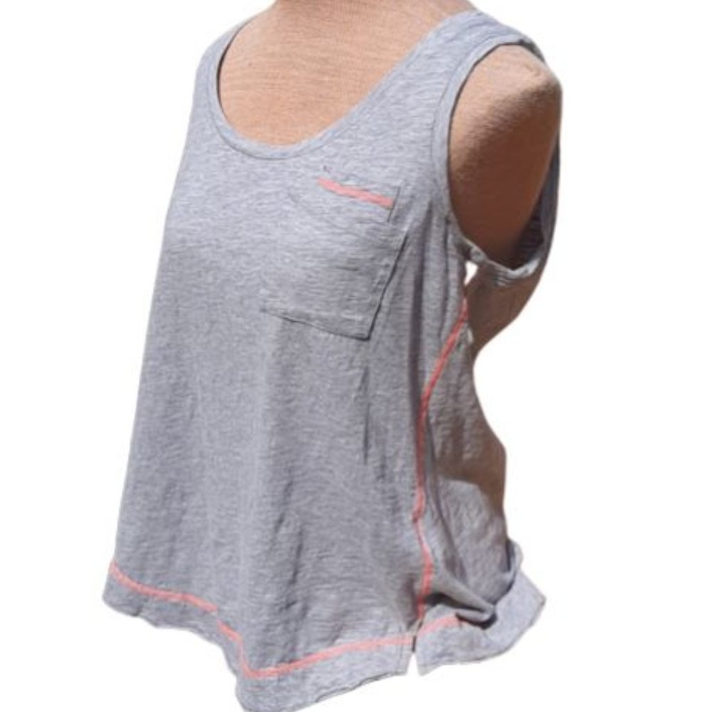 Anthropologie Cotton Athletic Tank Top Size M